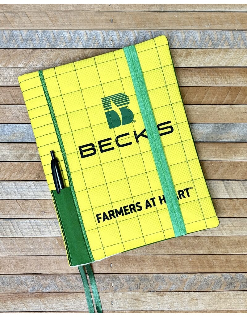 05132 Beck's Yellow Bag Notebook Cover