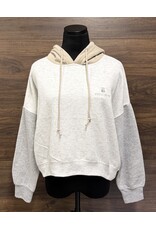 MV Sport 05131 MV Sport Women's Sueded Colorblock Hoodie