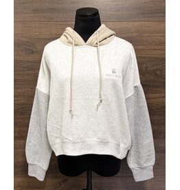 MV Sport 05131 MV Sport Women's Sueded Colorblock Hoodie