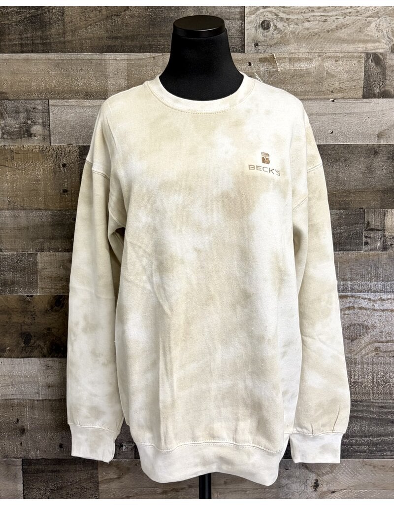 enza 05130 Enza Tie Dye Crewneck