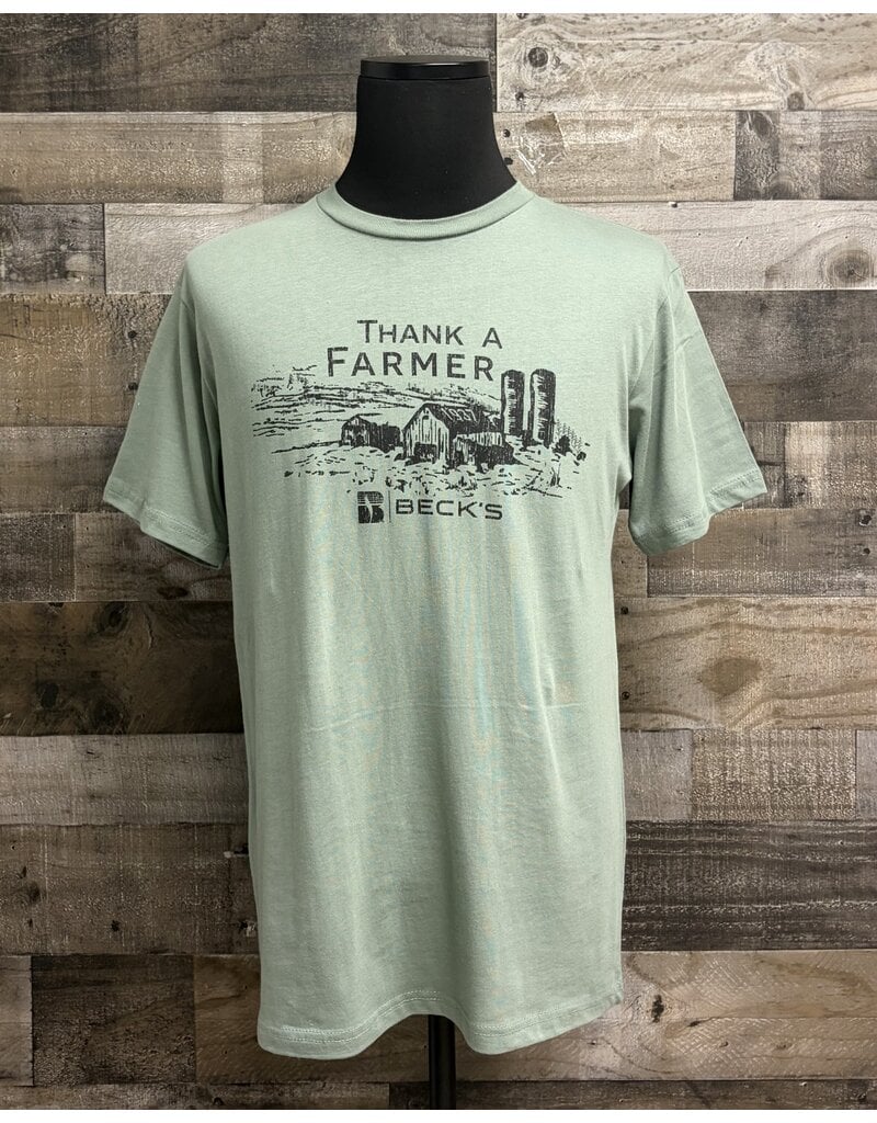 Lane 7 05133 Thank A Farmer Heavyweight T Shirt
