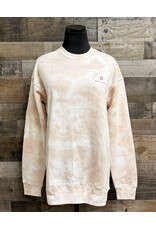 enza 05130 Enza Tie Dye Crewneck