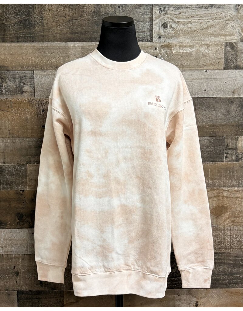 enza 05130 Enza Tie Dye Crewneck