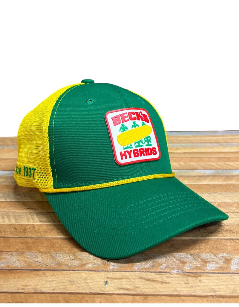 05146 Silicone Vintage Patch Mesh Hat