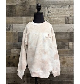 enza 05143 Enza Youth Tie Dye Crew
