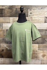 Gildan 05189 Gildan Youth Flag w/ Tractor on Back Shirt