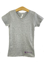LAT 03581 LAT Girl's V-Neck Jersey T-Shirt