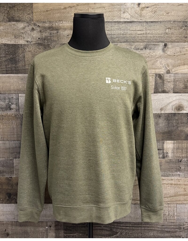District 05253 Crewneck Founded In Faith w/ Flag & Tractor