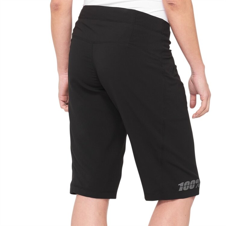 100 Percent RIDECAMP Womens Shorts (Black)