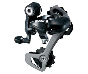 Shimano RD-5701-L 105 GS 10-SPD 32T (Black) - Cranked Online