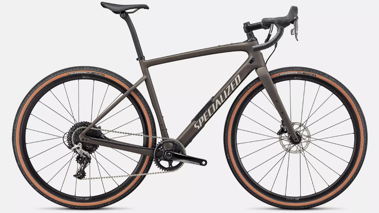 Specialized Diverge Comp Carbon (Gun Metal/White/Chrome) - 56