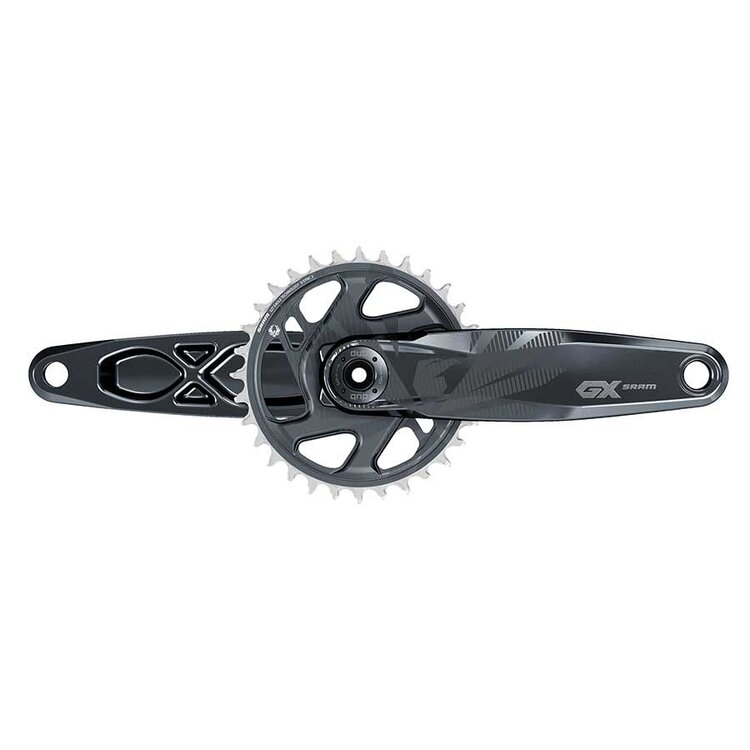 SRAM SRAM GX Eagle DUB C1, Crankset, Speed: 11/12, Spindle: 28.99mm, BCD: Direct Mount, 32, DUB, 170mm, Black, 55mm
