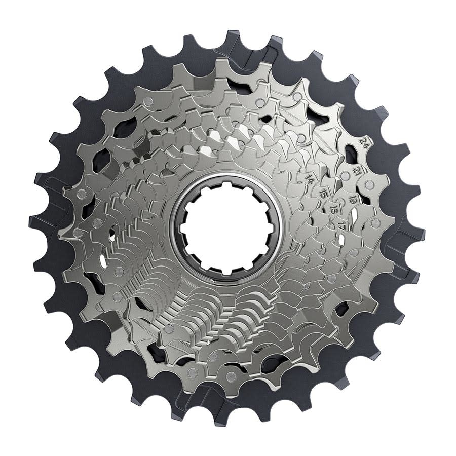 SRAM XG-1270 Cassette, Silver, Speed: 12, 10-28T - Cranked Online