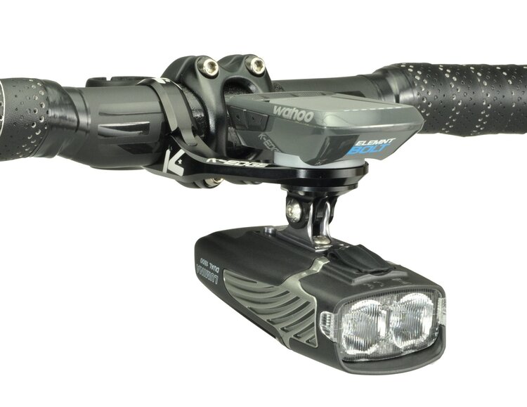 K-EDGE Wahoo Max Combo Mount (31.8) Black