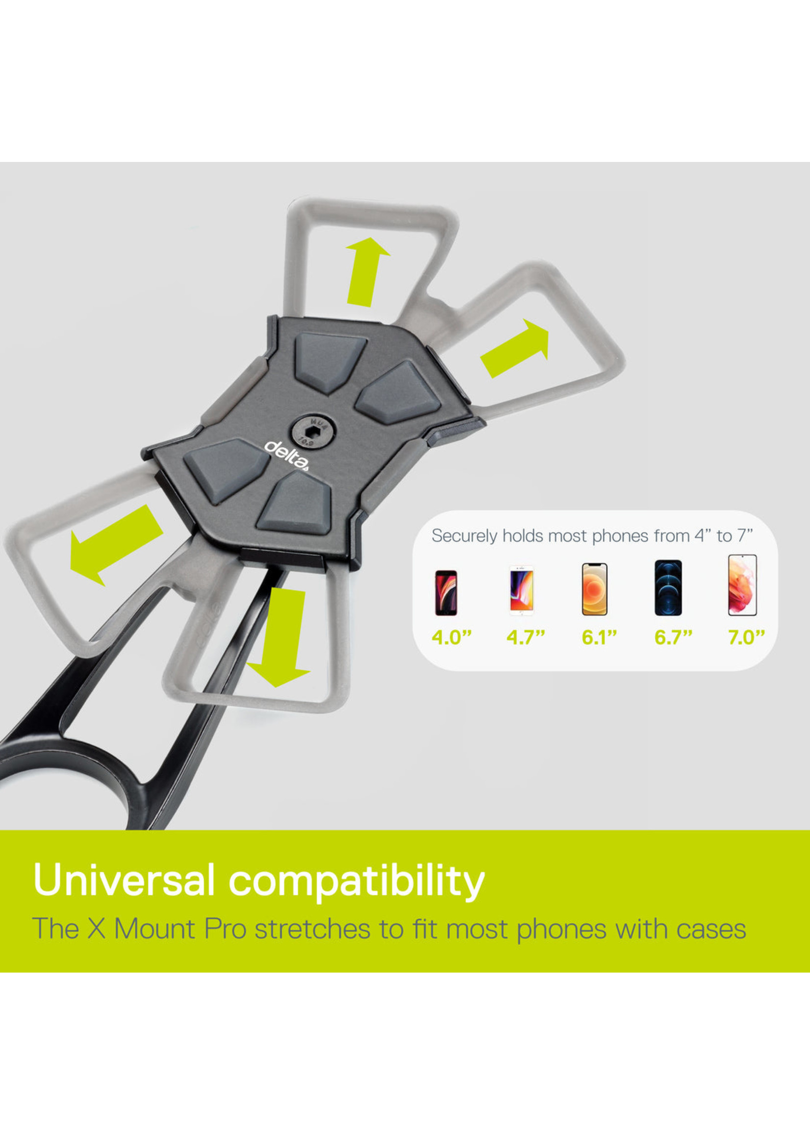 Delta X Mount Pro Phone Mount Cranked Online