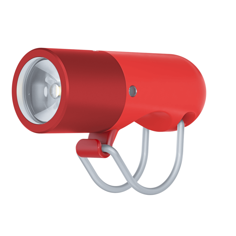 Knog Plugger Front Light (350L) Post-Box Red