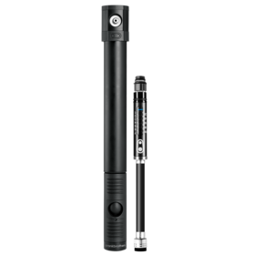 Crank Brothers Klic HV W/ Gauge (Black Midnight Edition)