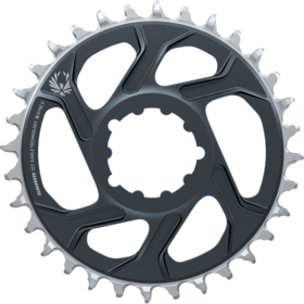 SRAM SRAM, Eagle, Chainring, Teeth: 32, Speed: 11/12, BCD: Direct Mount, Aluminum, Lunar/Polar Grey, 3mm