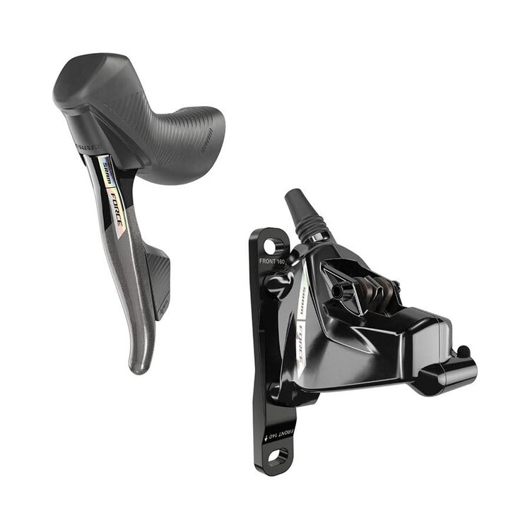 SRAM SRAM, Force D2, Road Hydraulic Disc Brake, Left, Flat mount, Not included, Black