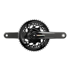 SRAM Force D2 2x, Crankset, Speed: 12, Spindle: 28.99mm, BCD: Direct Mount, 48/35, DUB, 172.5mm, Black, Road Disc