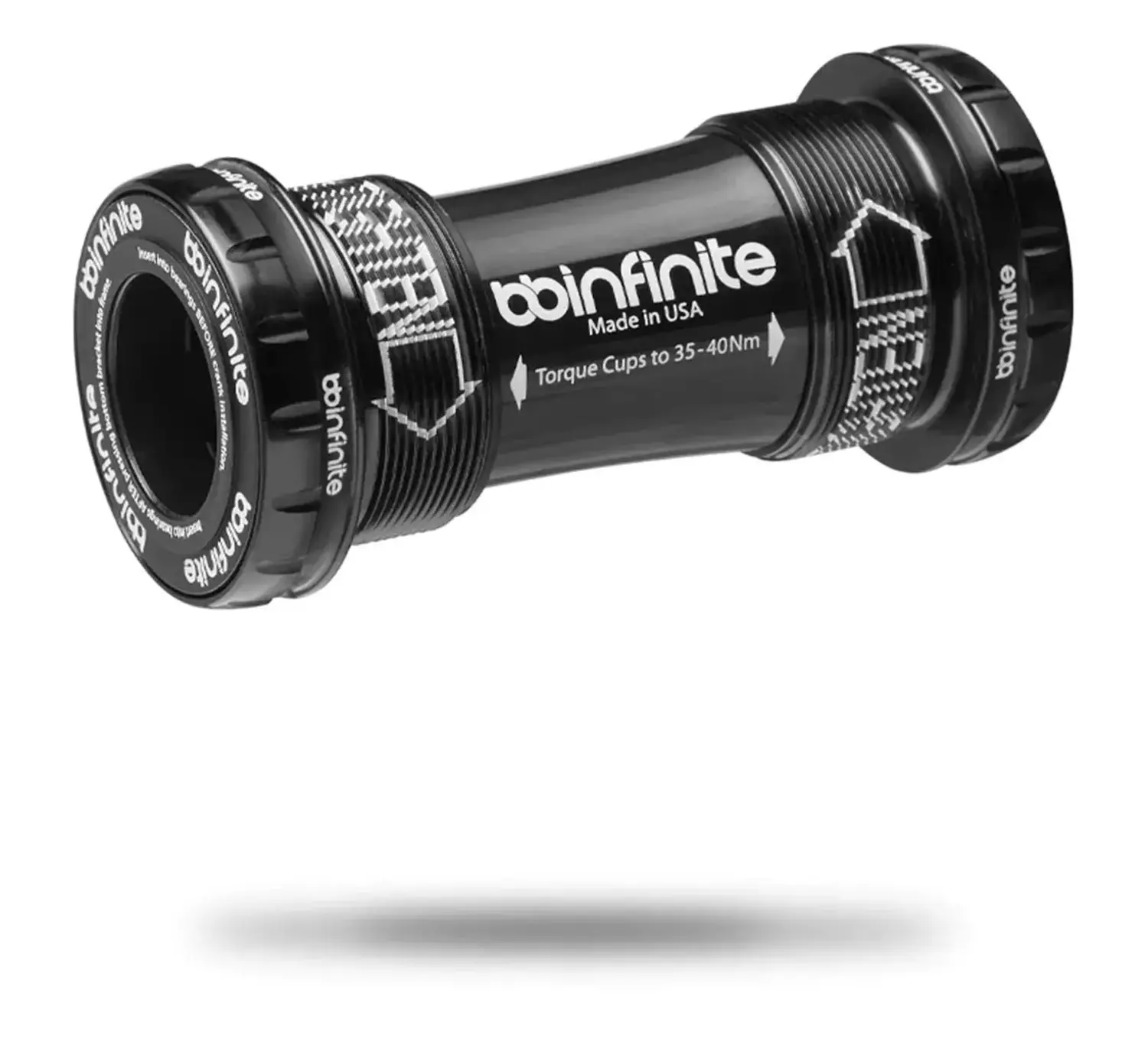 BB Infinite-ITALIAN THREADED SHIMANO ROAD BOTTOM BRACKET