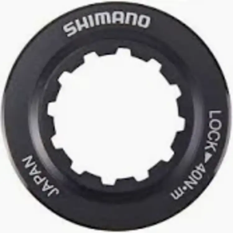 Shimano Small_Parts SM-RT81 LOCK RING &WASHER (Internal Spline Type)