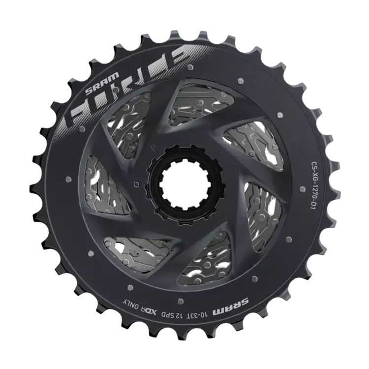 SRAM XG-1270, Cassette, Silver, Speed: 12, 10-36T