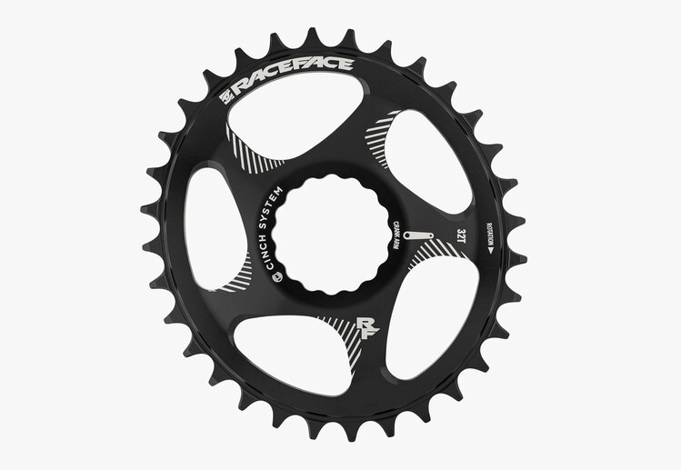Race Face CHAINRING,CINCH,DM,OVAL,34T,BLK,10-12S