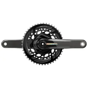SRAM Force D2 2x, Crankset, Speed: 12, Spindle: 28.99mm, BCD: Direct Mount, 48/35, DUB, 170mm, Black, Road Disc
