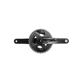 SRAM Force AXS, Crankset, Speed: 12, Spindle: 28.99mm, BCD: 107, 48/35, DUB, 170mm, Black Gloss, Road