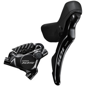 Shimano 105 ST-R7120 / BR-R7170, Road Hydraulic Disc Brake, Rear, Flat mount, 160mm, Black, IR71202DRRDSC170A
