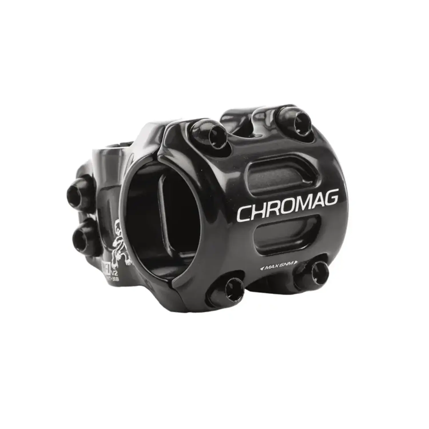 【美品】CHROMAG V2ステム 40mm クランプ31.8mm Chromag HIFI V2 40mm black 31.8mm clamp freeride/dh stem - Cranked