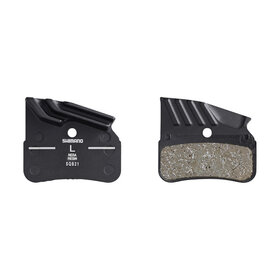 Shimano N-Type, Disc Brake Pads, Shape: Shimano N-Type, Resin, Pair, EBPN03ARFA