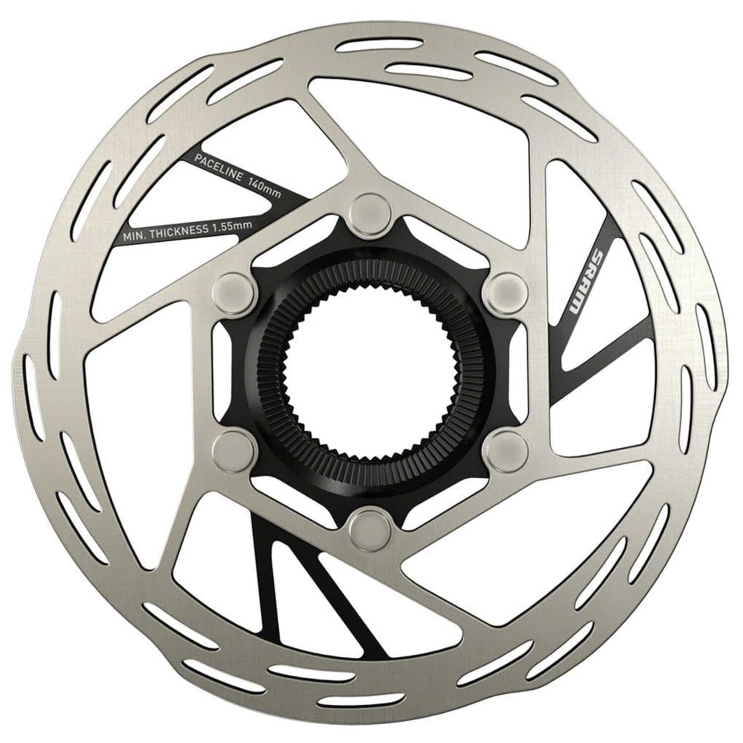 SRAM PACELINE ROTOR 160mm フロント/リア Sram, Paceline, Rotor, 160mm, Center Lock - Cranked Online