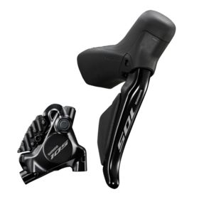 Shimano ST-R7170 / BR-R7170, Road Hydraulic Disc Brake, Rear, Flat mount, Not included, 352g, Black, Set, IR7170DRRDSC170A