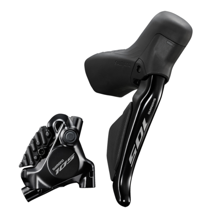 Shimano ST-R7170 / BR-R7170, Road Hydraulic Disc Brake, Rear, Flat mount, Not included, 352g, Black, Set, IR7170DRRDSC170A