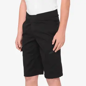 100 Percent RIDECAMP Youth Shorts (Black)