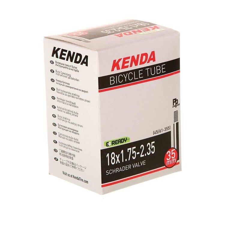 Kenda Schrader, Tube, Schrader, Length: 35mm, 18'', 1.75-2.35