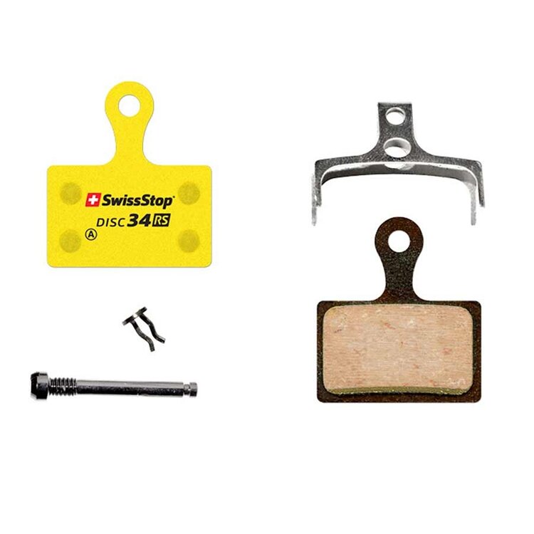 SwissStop Disc 34 RS, Disc brake pads, BR-R9270, BR-R9170, Dura Ace, Ultegra, 105, Tiagra, Pair