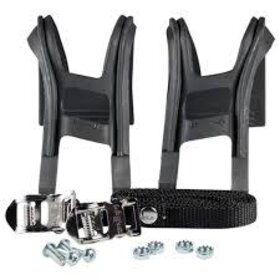 49N Toe Clips & Straps Medium