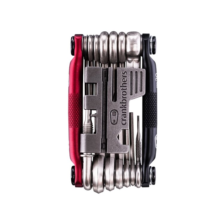 Crank Brothers M Series Multi Tool 20 Black & Red