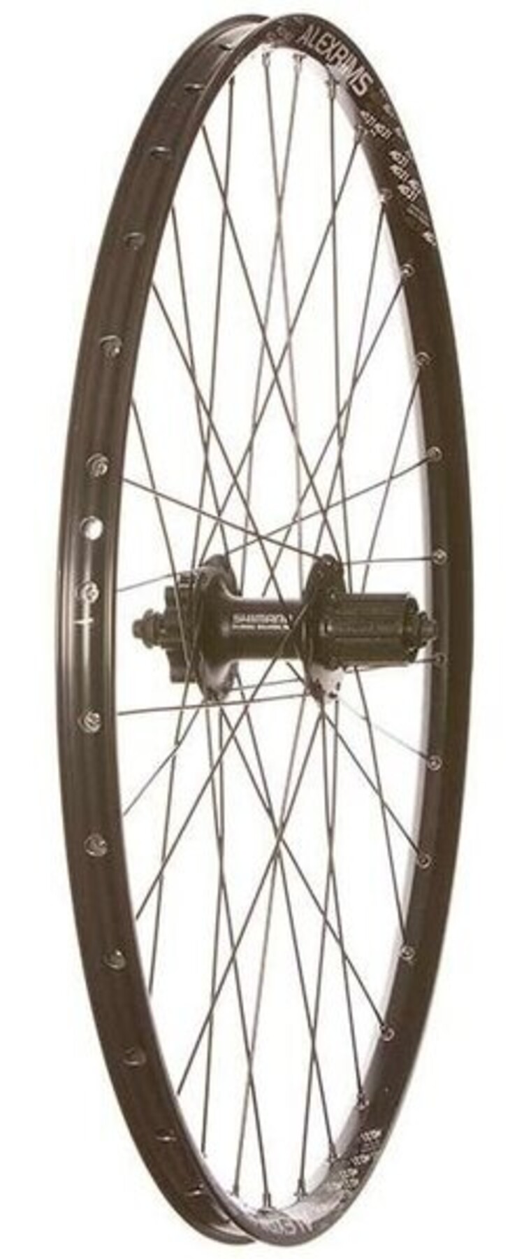 Wheel Shop Alex MD 21 / Shimano M525, Rear 26'' Wheel, 32 Sapim Leader Spokes, Disc IS 6-bolt, QR, 135mm, Shimano HG