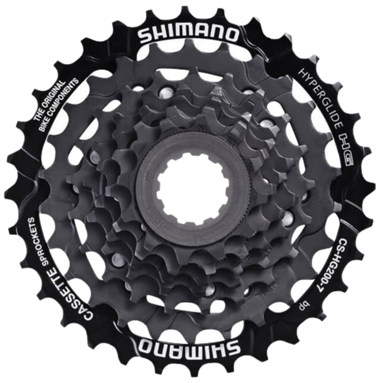 Shimano CS-HG200-7, Cassette, Speed: 7, 12-32T