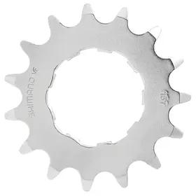 Shimano CASSETTE SPROCKET, SHIMANO DX(98)CS-MX66 SINGLE 18T CHROME PLATED W/O SPACER & LOCK RING