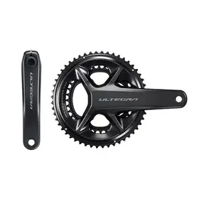 Shimano Shimano, Ultegra FC-R8100, Crankset, Speed: 12, Spindle: 24mm, BCD: 110, 36/52, Hollowtech II, 170mm, Black, Road Disc, IFCR8100CX26