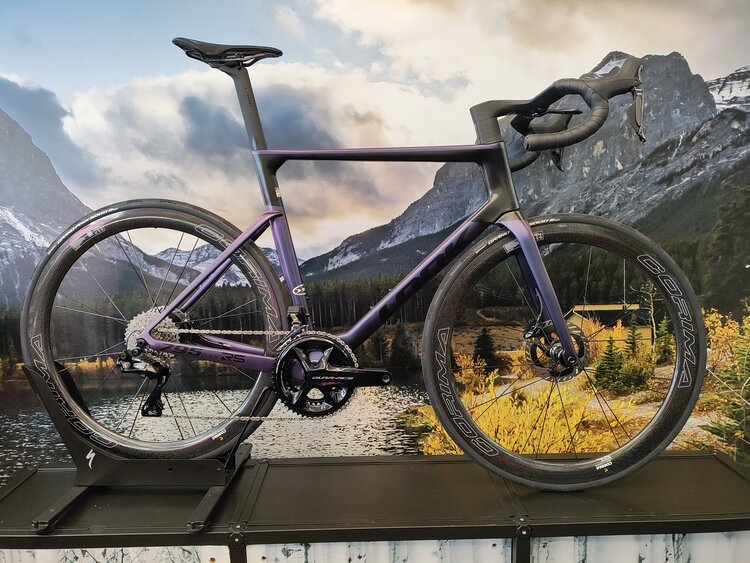 Look 795 Blade 2 RS Chameleon Thunder Blue Satin, Dura-Ace