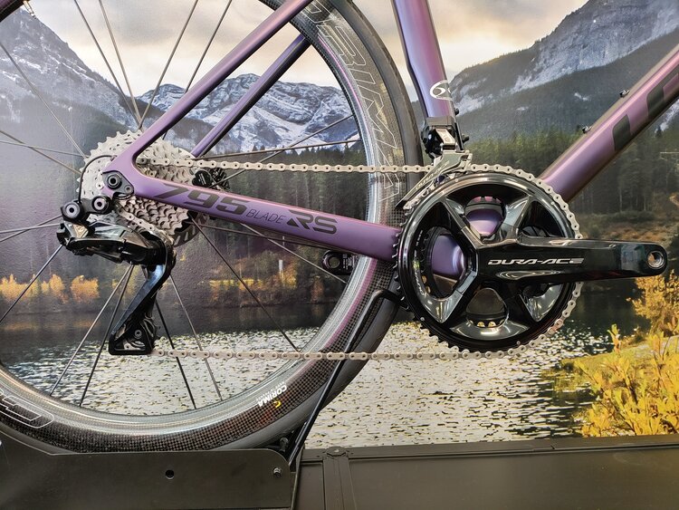 Look 795 Blade 2 RS Chameleon Thunder Blue Satin, Dura-Ace