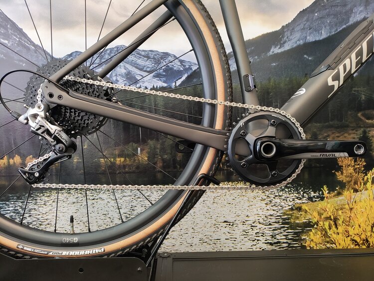 Specialized Diverge Comp Carbon (Gun Metal/White/Chrome) - 56