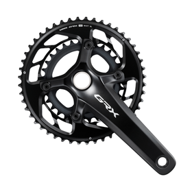 Shimano FRONT CHAINWHEEL, FC-RX820-2, GRX, FOR REAR 12-SPEED, HOLLOWTECH 2, 170MM, 48-31T W/O CG, W/O BB PARTS