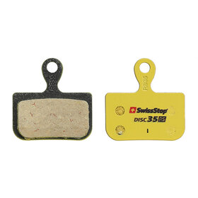 SwissStop Disc 35 RS, Disc Brake Pads, Shape: SRAM Level/2 Piece Road, Organic, Pair